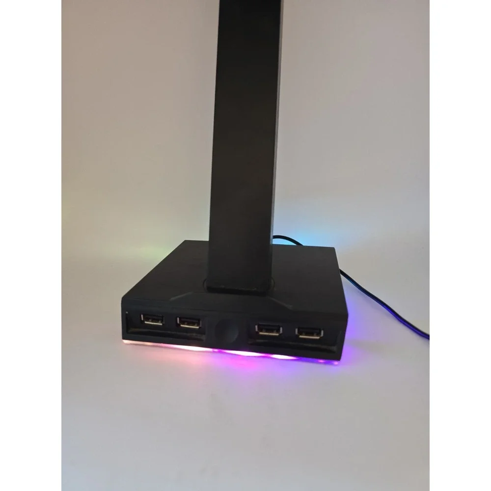 LED Gaming Headphone Stand And Charger